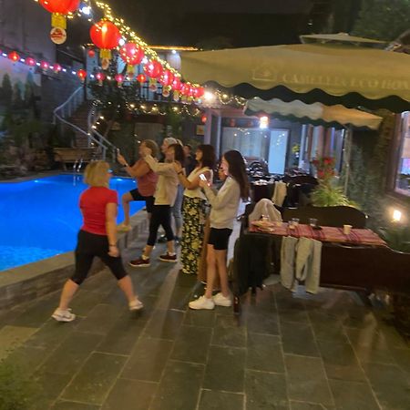 Camellia Eco Home &Tra My Restaurant 宁平 外观 照片