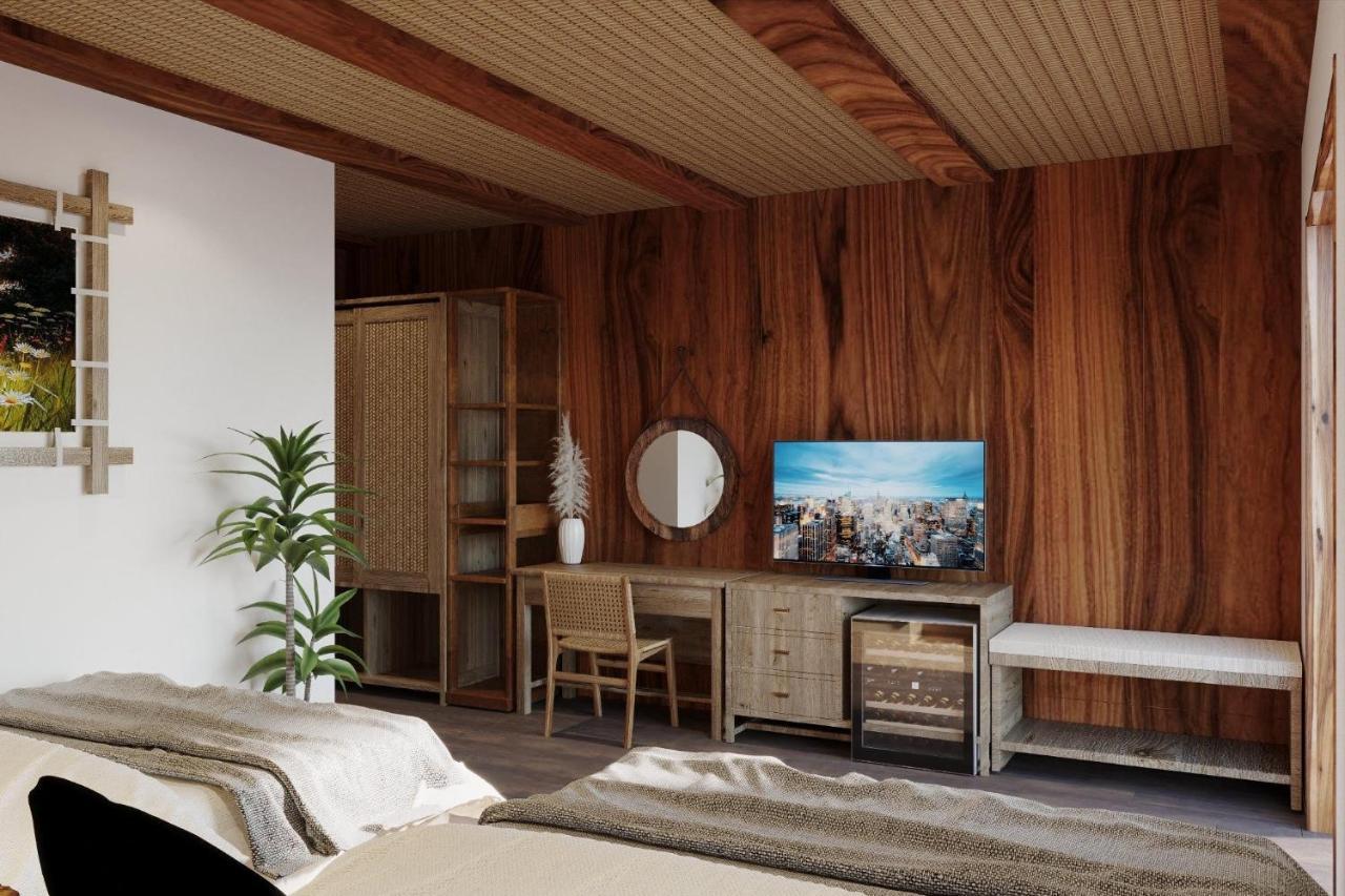 Camellia Eco Home &Tra My Restaurant 宁平 外观 照片
