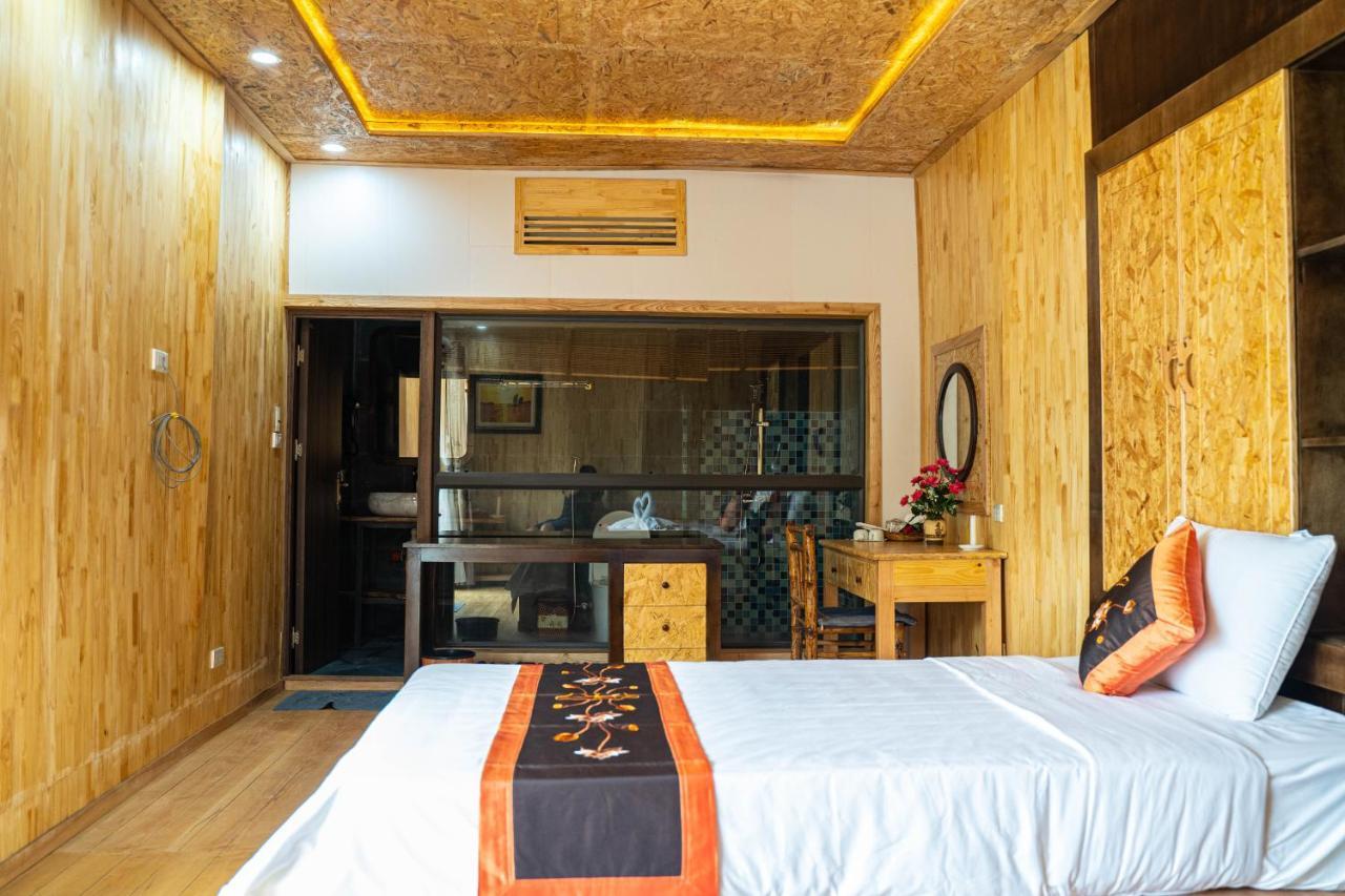 Camellia Eco Home &Tra My Restaurant 宁平 外观 照片