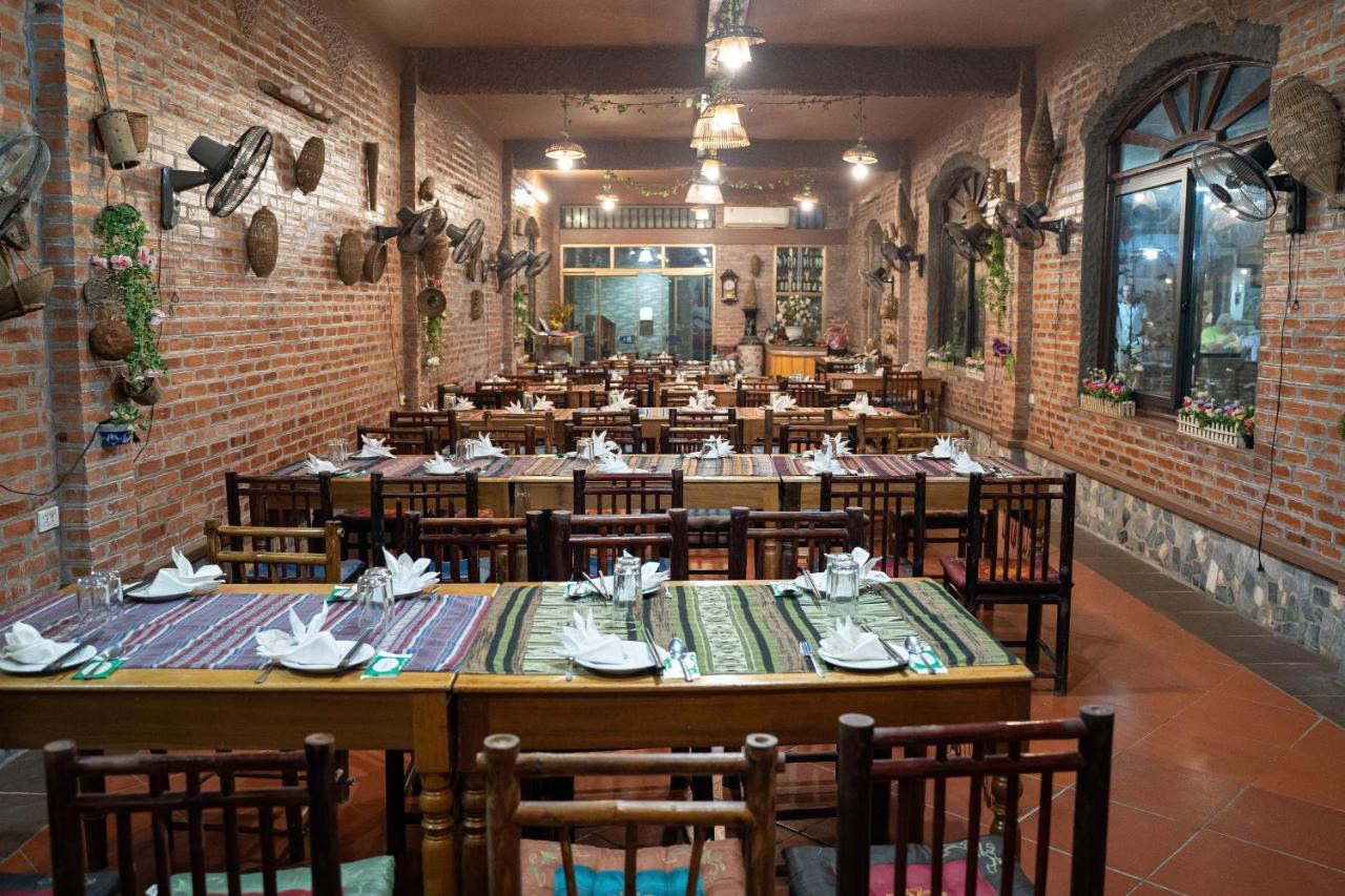Camellia Eco Home &Tra My Restaurant 宁平 外观 照片