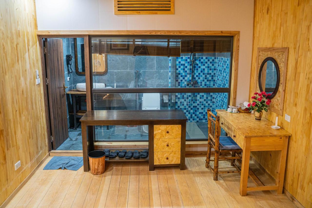 Camellia Eco Home &Tra My Restaurant 宁平 外观 照片