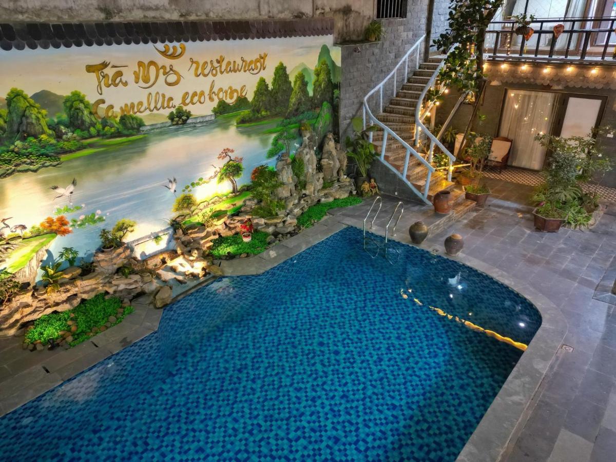 Camellia Eco Home &Tra My Restaurant 宁平 外观 照片