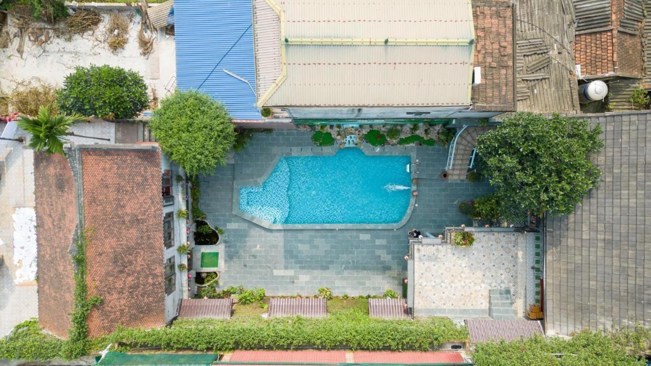 Camellia Eco Home &Tra My Restaurant 宁平 外观 照片