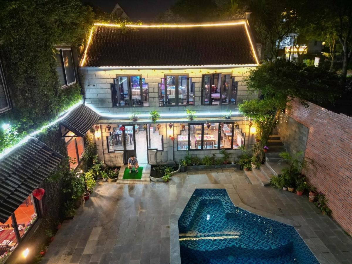Camellia Eco Home &Tra My Restaurant 宁平 外观 照片