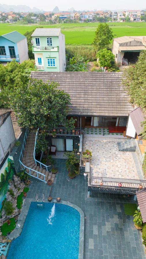 Camellia Eco Home &Tra My Restaurant 宁平 外观 照片