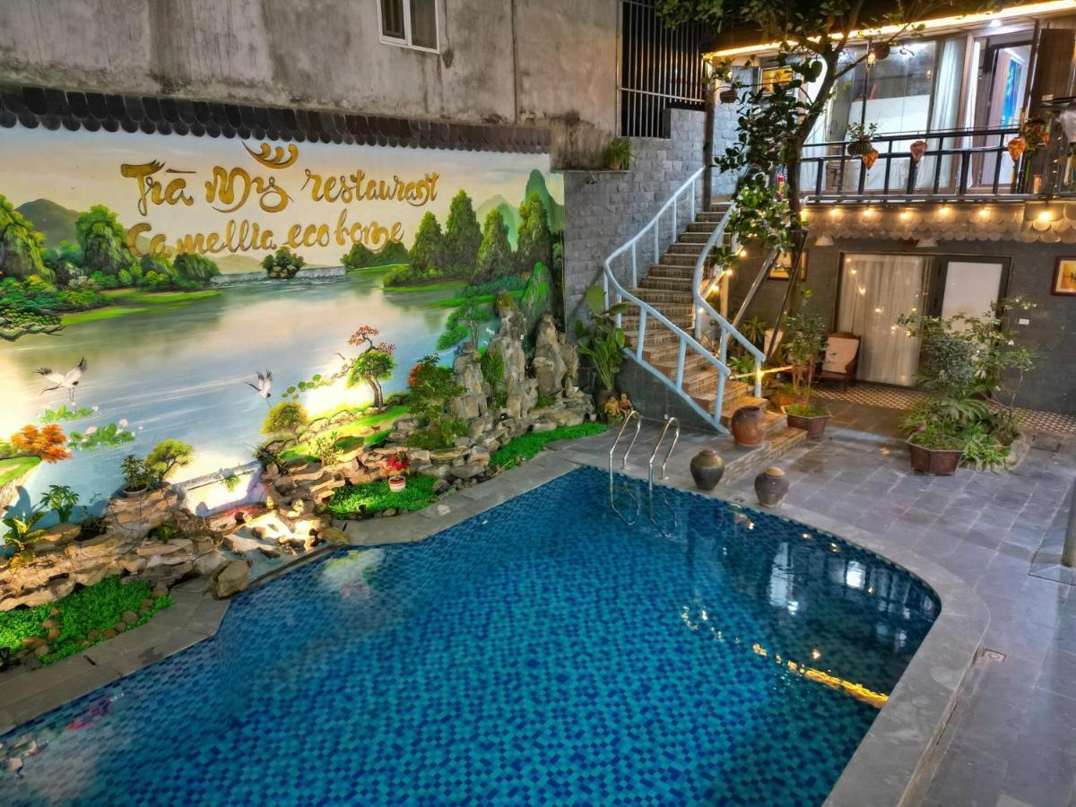 Camellia Eco Home &Tra My Restaurant 宁平 外观 照片