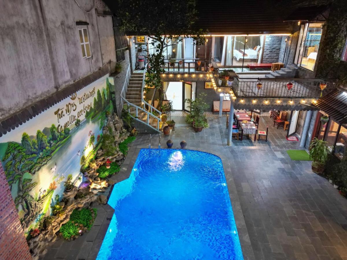 Camellia Eco Home &Tra My Restaurant 宁平 外观 照片