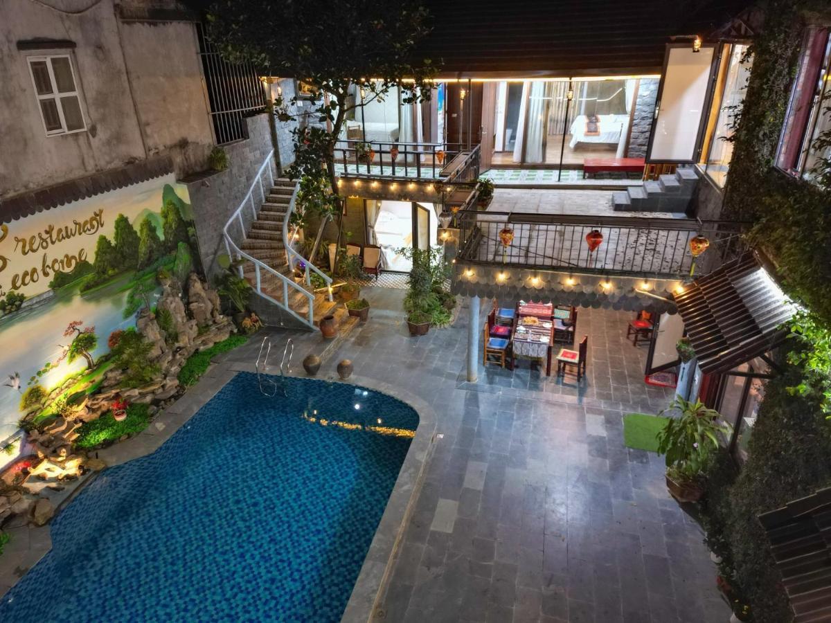 Camellia Eco Home &Tra My Restaurant 宁平 外观 照片