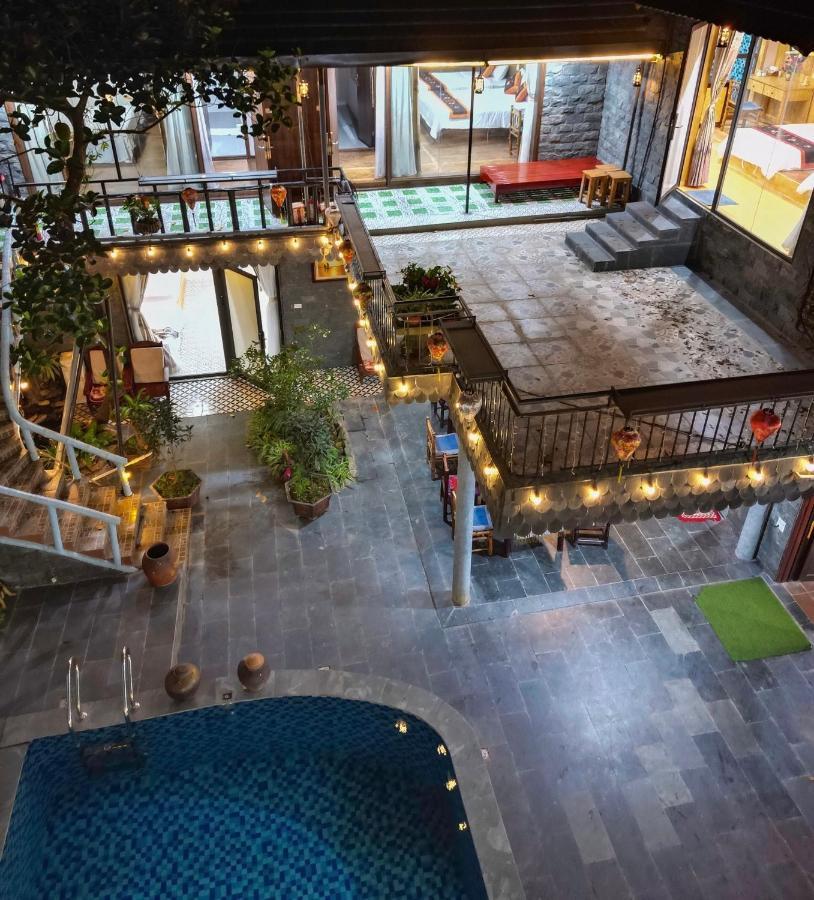 Camellia Eco Home &Tra My Restaurant 宁平 外观 照片