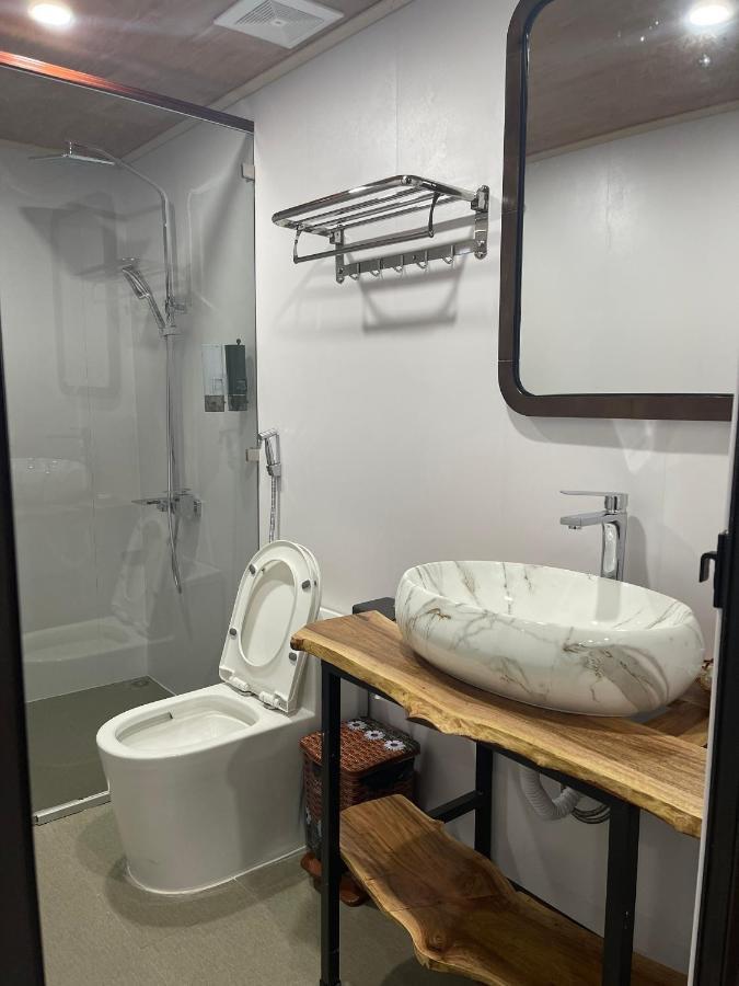 Camellia Eco Home &Tra My Restaurant 宁平 外观 照片