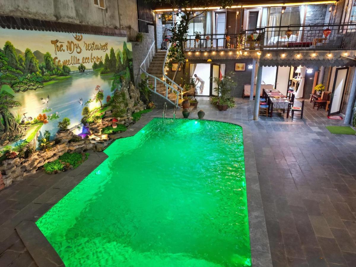 Camellia Eco Home &Tra My Restaurant 宁平 外观 照片