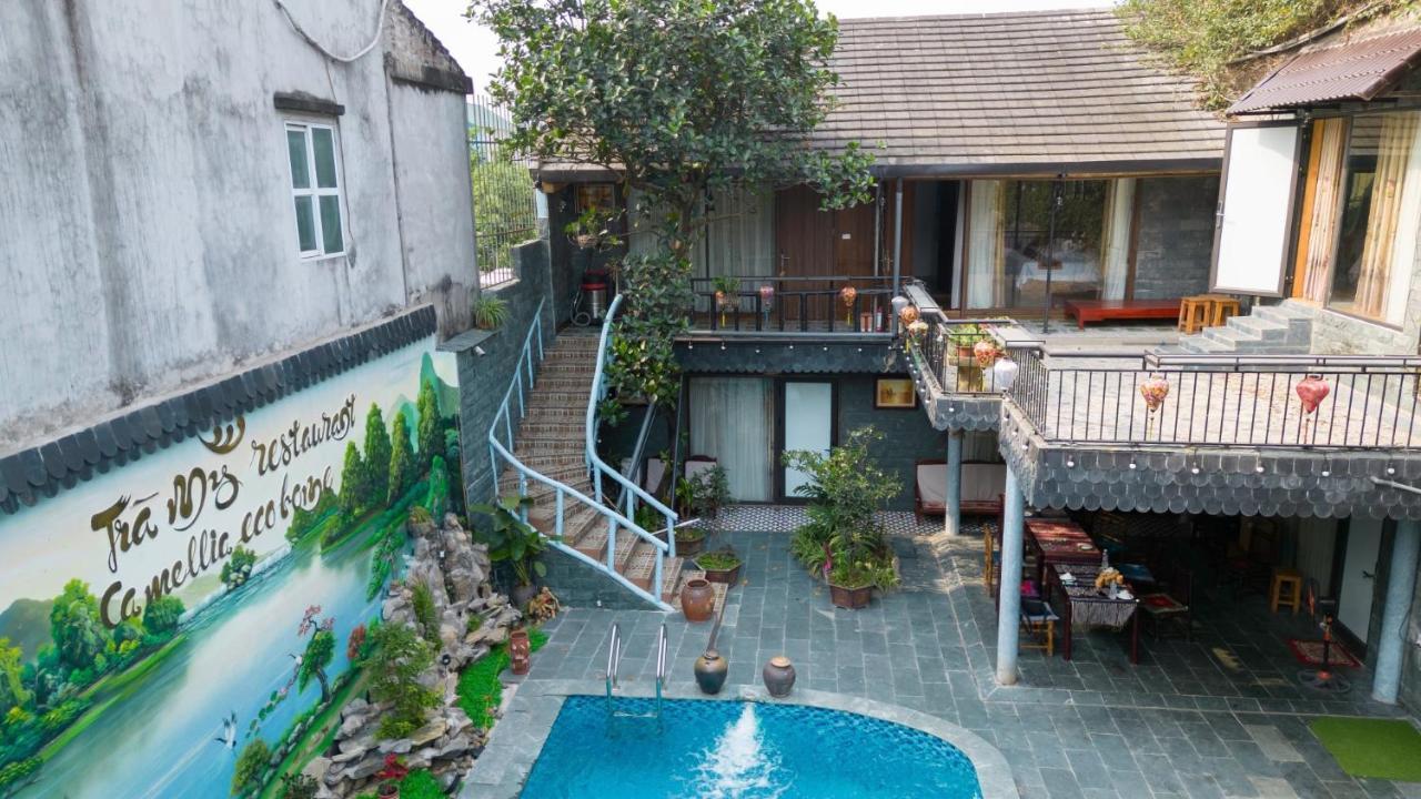 Camellia Eco Home &Tra My Restaurant 宁平 外观 照片