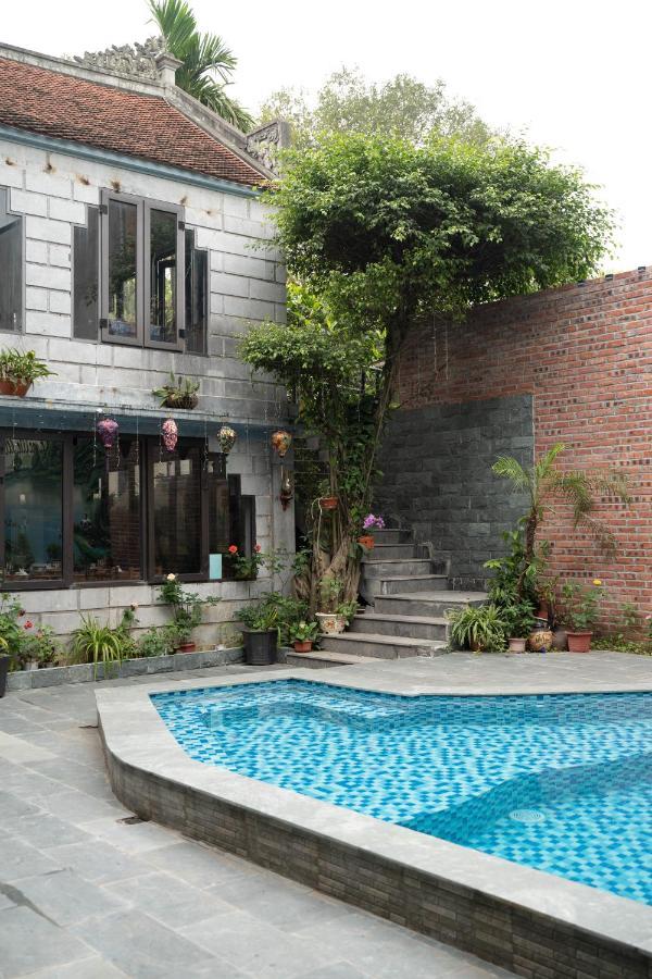 Camellia Eco Home &Tra My Restaurant 宁平 外观 照片