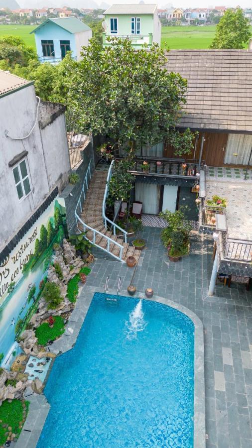 Camellia Eco Home &Tra My Restaurant 宁平 外观 照片