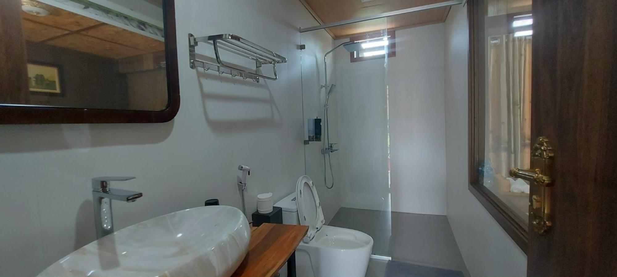 Camellia Eco Home &Tra My Restaurant 宁平 外观 照片