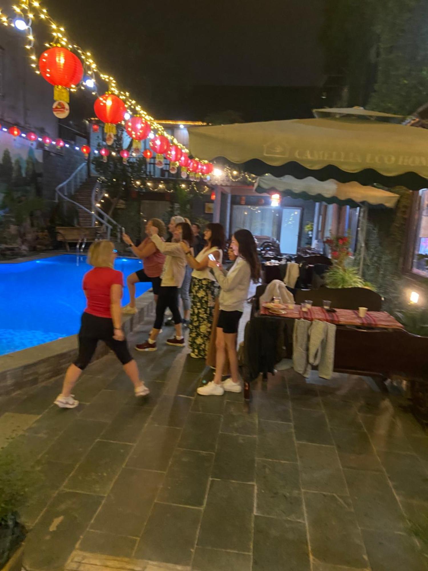 Camellia Eco Home &Tra My Restaurant 宁平 外观 照片